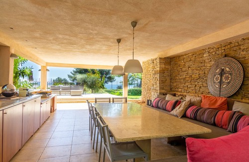 La Ciotat Maison | Maison de famille 8 chambres vue mer, site exceptionnel piscine tennis gardien
