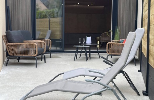 La Foret-Fouesnant Villa | Maison familiale 180m2 - piscine intérieure - 150m de la plage à pied