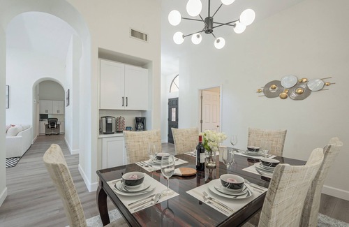 Ocotillo Maison | Resort-Style Oasis! FreeHeatedPoolSpa! GolfView!FirePit! BBQ!PuttingGreen!1Story
