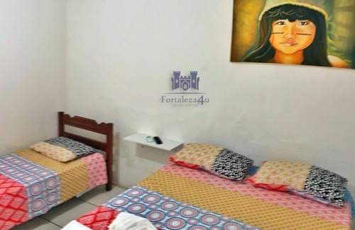 Aldeota Maison | Family room with private bathroom, WiFi, AIR and TV.