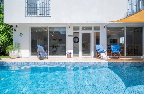 Monterrico Maison | Family-sized entire house with private pool. 10 minutes to a black sand beach!