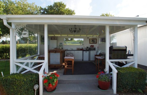 Maungatautari Appartement | Fantail Cottage - 1 sur 3 dans un jardin champêtre bordant une réserve indigène