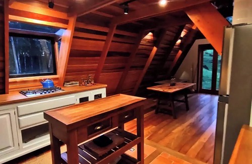 Itati Cabine | Fantastic A-Frame Cabin amidst nature and close to beaches and BR-101