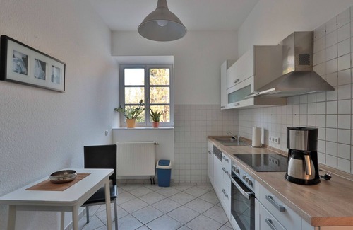 Bad Doberan Appartement | Fantastic apartment for a family with 2-3 children in a half-timbered house in a quiet, idyllic location. The town center is only 700 m away.