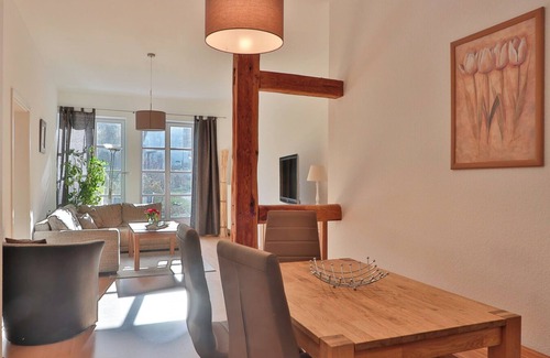 Bad Doberan Appartement | Fantastic apartment for a family with 2-3 children in a half-timbered house in a quiet, idyllic location. The town center is only 700 m away.
