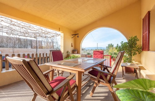 Algaida Villa | Villa de rêve avec Wi-Fi, climatisation, terrasse et jardin