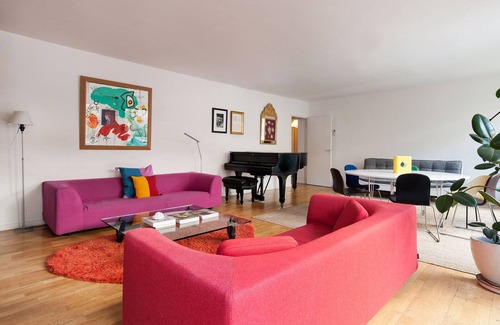 Marais Appartement | Grand appartement idéalement situé magnifique jardin sur le toit de Paris