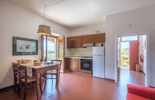 Serre di Rapolano Autre | Agritourisme 'Podere Del Pereto Bio- 201' avec piscine partagée, terrasse privée et Wi-Fi