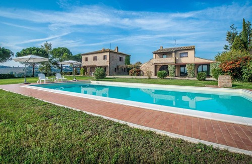 Papiano Villa | Ferme avec piscine en Ombrie