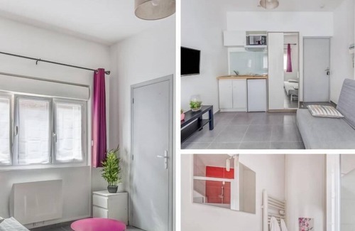 Saint-Quentin Appartement | Faubourg d'Isle 2 Cozy Studio near IUT station