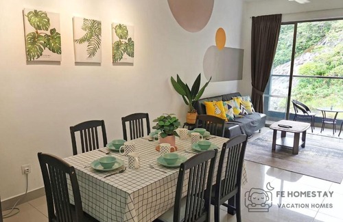 Brinchang Appartement | FE Cozy Cameron Homestay Family 8 pax 3BR Palas Horizon Brinchang 金马伦民宿 8人3房