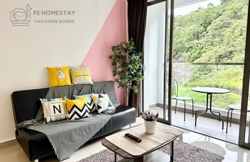 Brinchang Appartement | FE Cozy Cameron Homestay Family 8 pax 3BR Palas Horizon Brinchang 金马伦民宿 8人3房