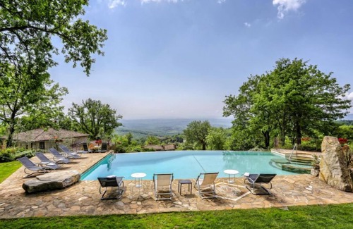 Castellina in Chianti Maison | Federico farmhouse with swimming pool and jacuzzi, panoramic position in Chianti