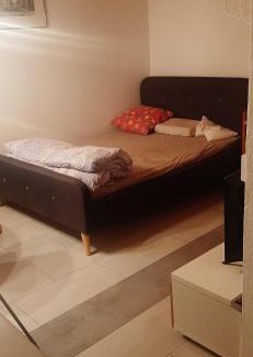 Paka Appartement | Fehér-kék hibiszkusz