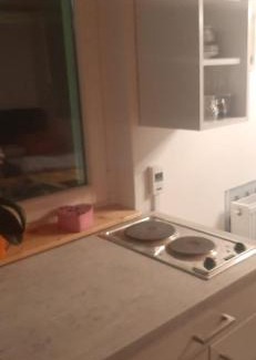Paka Appartement | Fehér-kék hibiszkusz