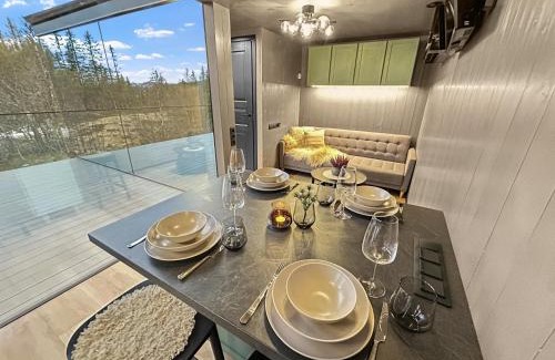 Nord-Aurdal Maison | Fela Mirror Cabin Designer Hideaway 1000 m Above Sea Level