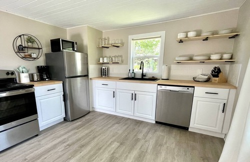Ironton Maison | Fenced yard - Trail Entrance 4 Blocks Away - Firepit - Cuyuna Trail Rider