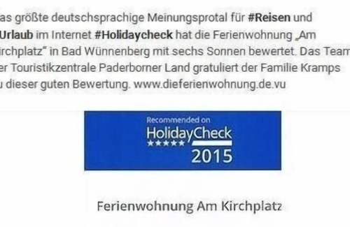 Bad Wuennenberg Appartement | Ferienwohnung/app. für 6 Gäste mit 60m² in Bad Wünnenberg-kernstadt