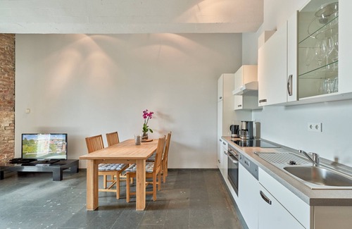 Wessendorf Appartement | Ferienwohnung 48 qm, Wohnraum mit Offener Küche, Schlafzimmer, Du/wc, Terrasse