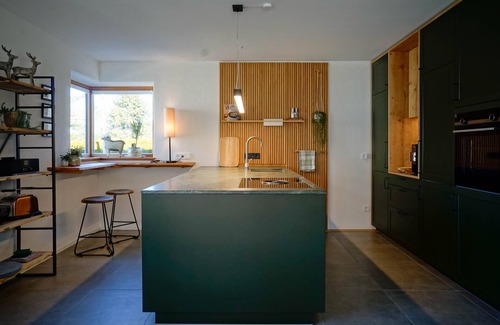 Unterwoessen Maison | Ferienhaus 132 qm, 1-4 Personen, 2 Sep. Schlafzimmer, Terrasse, Balkon, Wlan