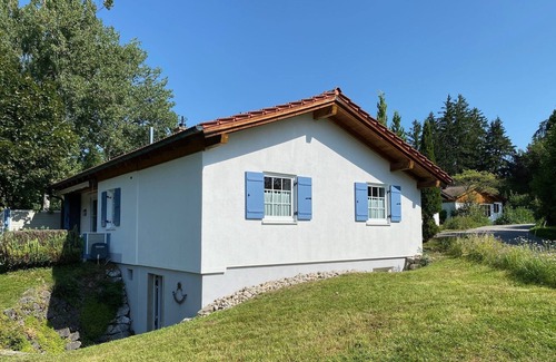 Schwarzenbach Maison | Ferienhaus 38-e mit Terrasse mit Kamin und Bergblick - Ferienhäuser im Feriendorf Weissensee im