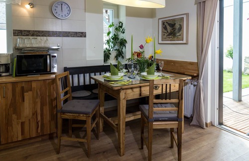 Monchhof Maison | chalet-burgenland 2, chalet romantique avec Atriumshof - Accès aux personnes handicapées!