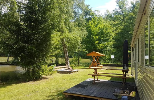 Urnshausen Autre | Ferienhaus direkt am See Mobilheim am Schönsee