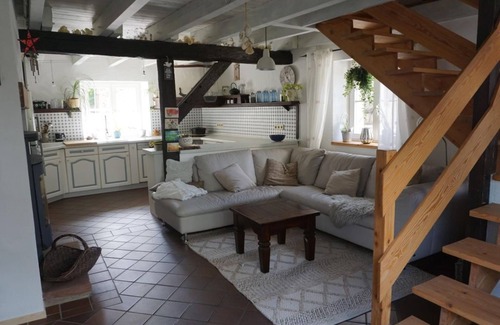 Hetzerath Maison | Ferienhaus Glücksnest - 4-bed vacation home shower/WC, 2 bedrooms