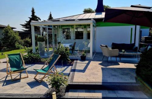 Schwedt/Oder Maison | Ferienhaus Grüner Bungalow Kontaktloser CheckIn