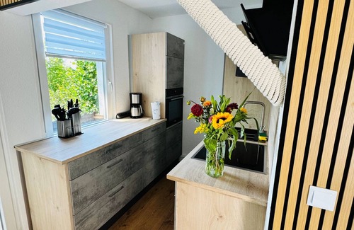 Marienhagen Maison | Ferienhaus Marienblick - FH Marienblick, 8 Erw. +1K bis 2j., 2 Terassen+1wintergarten, Hunde