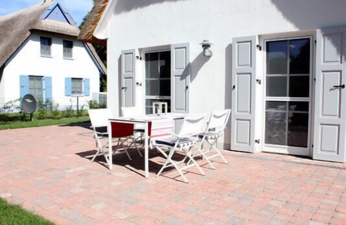 Born auf dem Darss Maison | Ferienhaus mit Terrasse und Garten im Erholungsort Born
