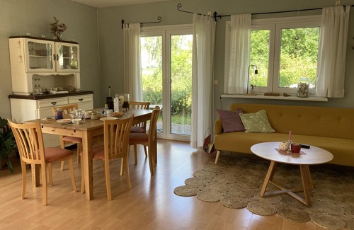Molschow Maison | Ferienhaus mit Wasserblick, Ruhig im Grünen