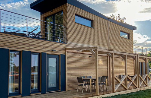 Falkenberg Maison | Ferienhaus Schnatterinchen am Kiebitzer See