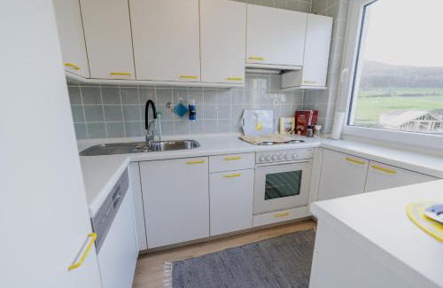 Hemfurth-Edersee Appartement | Ferienhaus Schöne Aussicht Ferienwohnung Gelb