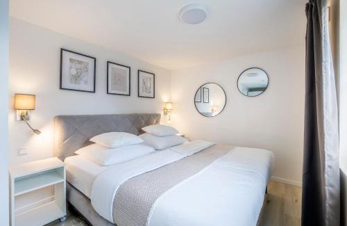 Joachimsthal Maison | Ferienhaus Seeliebe 70 QM I 2 Schlafzimmer I 5 min zum See I überdachte Terrasse I nahe Werbellinsee
