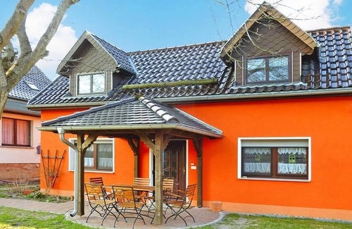 Selchow Maison | Maison de vacances au nid de cigogne, Storkow