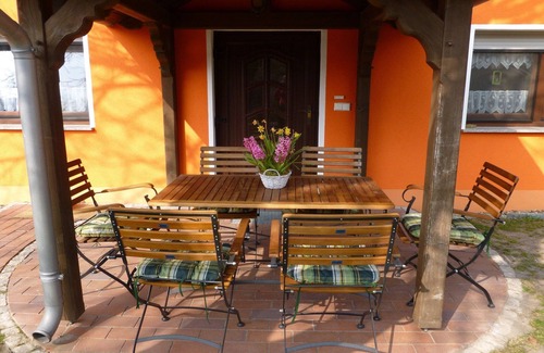Selchow Maison | Maison de vacances au nid de cigogne, Storkow