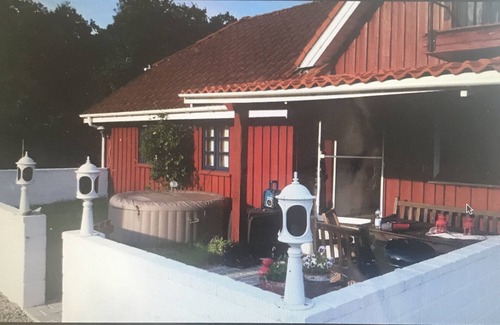 Bylderup-Bov Maison | Ferienhaushälfte in Ruhiger Alleinlage mit Eigenem Garten und Aussenwhirlpool