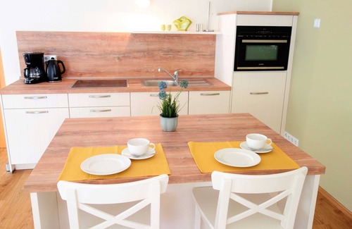 Meissen Appartement | Ferienhof Gräfe - Appartement "Spring meadow" avec terrasse, piscine et sauna