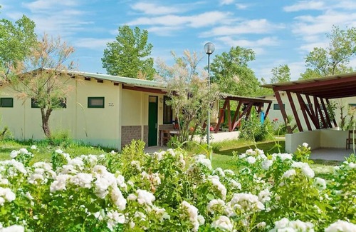 Rosolina Mare Maison | Ferienpark Rosapineta Chalet C2 für 3 Personen