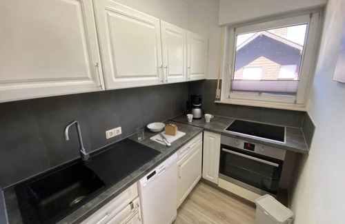 Niedersfeld Appartement | Ferienwohnung Frieda in Winterberg-niedersfeld mit Überdachtem Balkon und Garage