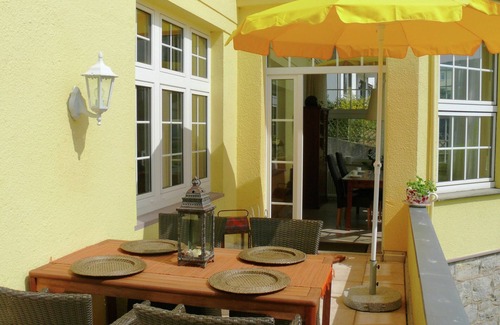 Bad Pyrmont Appartement | Villa avec vue sur le Weserbergland