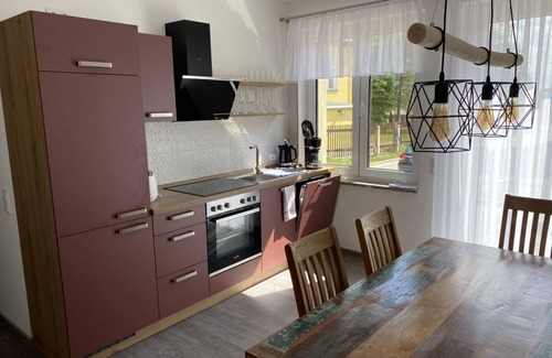 Reinhardtsdorf-Schoena Appartement | Ferienwohnung "zwillingsstiege", 2 Schlafräume - Ferienhaus Barbarine