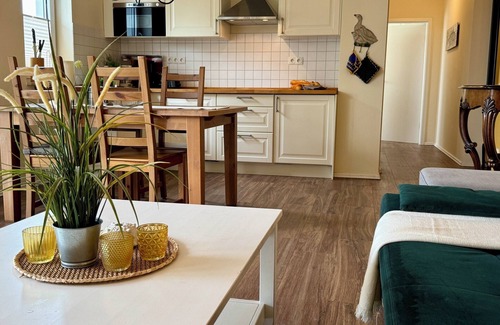 Ostseebad Dierhagen Appartement | Ferienwohnung mit Terrasse und Strandkorb Direkt Hinter dem Deich