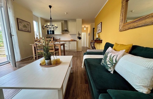 Ostseebad Dierhagen Appartement | Ferienwohnung mit Terrasse und Strandkorb Direkt Hinter dem Deich