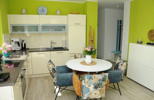 Ostseebad Dierhagen Appartement | Ferienwohnung mit 2 Balkonen Direkt Hinter dem Deich