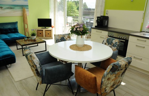 Ostseebad Dierhagen Appartement | Ferienwohnung mit 2 Balkonen Direkt Hinter dem Deich
