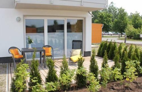 Ostseebad Dierhagen Appartement | Ferienwohnung mit Südterrasse Direkt Hinter dem Deich