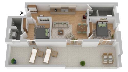 Boergerende-Rethwisch Appartement | Ferienwohnung Ostseeblick WE 15 Villa Seeadler
