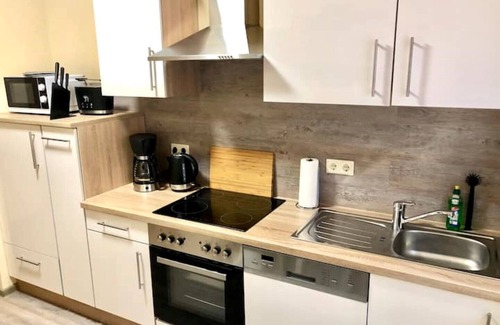 Obstfelderschmiede Appartement | Ferienwohnung 2 Alte Schule "c.g. Salzmann"